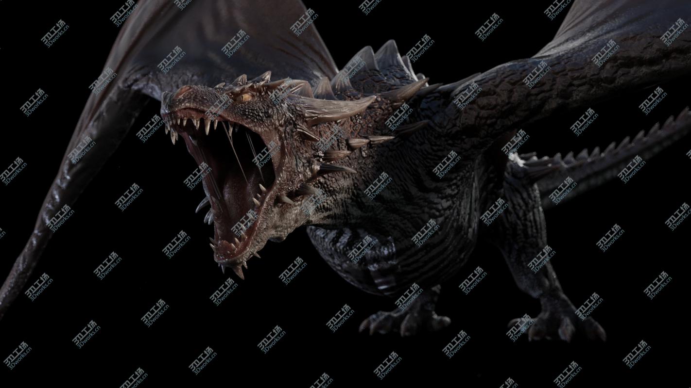 images/goods_img/20210113/Dragon Creature Rigged 3D model/2.jpg